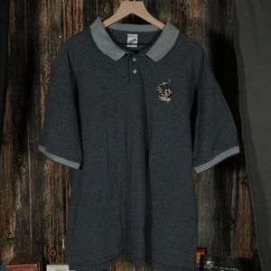 Tasmanian devil collared t-shirt Size XXL